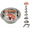 CAMON SpA Ciotola in Acciaio - Ø 14 cm | 0,90 Lt