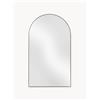 Westwing Collection Specchio pendente grande Finley - Nero