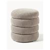 Westwing Collection Pouf imbottito con contenitore Alto