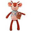 LILLIPUTIENS - Peluche Musicale - Stella Il Cerbiatto - Giocattolo sonoro per calmare e risvegliare Il Neonato dalla Nascita - con Melodia Dolce e Flauto di Pan in Legno Nascita