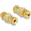 Delock Adattatore audio morsetto a morsetto da incasso, anello colore rosso