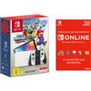 Nintendo Switch OLED (White) Super Mario Bros. Wonder Online Individual 12-Mon