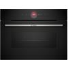 Bosch Serie 8 CBG7341B1 forno 47 L Nero, Acciaio inox