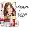 L'OREAL ITALIA SpA DIV. CPD L'Oréal Paris Excellence Crema Colorante 6 Biondo Scuro - Triplo Trattamento con Acido Ialuronico