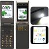 Zunate Telefono Cellulare Flip Sbloccato per Anziani, Telefono Cellulare a Pulsanti Grandi 2/3G, 5900MAh, Pulsante SOS, Torcia, Doppia SIM, Voce Forte, Schermo da 3 Telefono con Funzionalità di(Appannare)