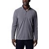 Columbia Klamath Range 2 Half Zip Felpa In Pile, Stone Green/Shark, L Uomo