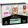 Pro Plan PURINA PRO PLAN Cat Sterilised Adult Maintenance 10 x 85 g umido per gatto - Manzo e Pollo in Salsa