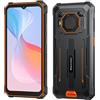 Blackview Rugged Smartphone Blackview BV6200 PRO, Batteria 13000mAh, 6.56'' HD+, 8GB+128GB (Estensione 1TB), ArcSoft® 13MP+8MP, IP68 MIL-STD-810H Cellulare Impermeabile Antiurto Android 13 DUAL SIM, Arancione