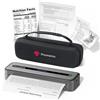 Phomemo M832 Kit Stampante Portatile A4, Stampante Termica Senza Fili Senza Inchiostro Compatibile con Smartphone e Laptop, Con Custodia per il Trasporto e 4 Rotoli di Carta Termica, Grigio