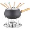 Eva Set Fonduta Bourguignonne Eva nero opaco 070610