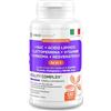 ViborDesign Vibor Vitality Complex 120 Cps Integratore 3 in 1 Con NAC N-Acetil-Cisteina, 16 Ingredienti, Difese Immunitarie Adulti, Fermenti Lattici Probiotici, Lattoferrina,Vitamina C B1 B2 B6,Acido Alfa Lipoico