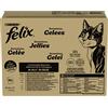 Felix Purina Sensations Cibo Umido per Gatti con Manzo, Pollo, Anatra, Agnello, 80 buste da 85g