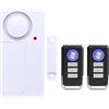 Mengshen Wireless Finestra porta finestra Allarme antifurto DIY Sicurezza Sicurezza Sistema di allarme Sensore magnetico con telecomando - 1 Allarme 2 Telecomando M641