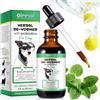 Onznoz Gocce di vermi per cani, 100% naturale, promuove la salute e l'igiene intestinale, migliora la digestione, aumenta l'immunità da 60 ml