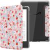 MoKo Custodia per Kindle Basic 11ª Generazione 6(2024/2022),Primavera Rosa