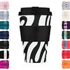 Ecoffee Cup 14oz 400ml Ecoffee Cup Riutilizzabile Eco-Friendly 100% a base vegetale tazza di caffè con coperchio e manica in silicone - Tazza da viaggio senza melamina, Manasas Run