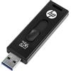 HP x911w 256 GB USB SSD 3.2, Velocità di Lettura 410 MB/s, Velocità di Scrittura 300 MB/s, Disegno Push and Pull
