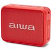 Aiwa ALTAVOZ AIWA BS-200RD BLUETOOTH ROJO 6W/TWS/M. LIBRES/BLUETOOTH/USB/AUX IN/FM/IPX6/12H BS-200RD