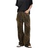 Generic Jeans Leopardati Donna Leopardo Jeans Lavoro Uomo Hip Hop Casual Pantaloni Leopardati Oversize Jeans Donna Larghi Street Wear Gamba Larga Pantaloni