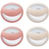 NUK Succhietto Mommy Feel, 0-9 mesi, rosso/beige 4 pezzi