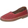 Manitu 320.022.12, Mocassino Donna, Colore: Rosso, 40 EU