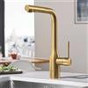 Grohe Essence rubinetto da cucina, estraibile, orientabile, 30270GN0, Essence cool sunrise spazzolato [Rubinetteria da Cucina > Rubinetti da Cucina]
