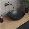 KALDEWEI AVELLINO lavabo da appoggio, 912106003676, 3204 AVELLINO nero opaco [Lavabi > Lavabi da Appoggio]