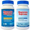Generico Naturàl Point Magnesio Supremo 150 g + Magnesio Sùpremo Notte Relax 150 gr - Antistress, rilassante. Pacchetto completo giorno e notte - Senza Glutine, Senza Lattosio