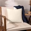 Yard Hush - Cuscino imbottito in cotone con piume lineari