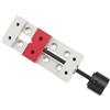 Fafeicy Morsa Alluminio 50mm per Fresatura e Banco Pressa, Mini Pinza Fissaggio per Tavolo Trapano Lavorazione Metallo