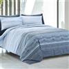 Dorian Home - Set Copripiumino Singolo Cotone 100% Puro, Morbido e Certificato con 1 Sacco Copri Piumino 155x210 + 1 Federa Cuscino Letto 50x80 con Patella di 18 cm, Parure Copripiumino 4 Stagioni