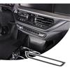 DIYUCAR Copertura cornice adesiva del pulsante manopola controllo volume centrale auto in plastica ABS compatibile con Serie 1 2 F40 F44 2020-2024 Accessori interni (Fibra di Carbonio)