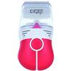 Italian Design Pettine per pidocchi compatto a batteria | bianco/rosso - ottimo