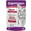 Gemon Cat Adult Busta Multipack 24x100G MANZO E ORTAGGI