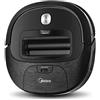 Midea Robot aspirapolvere VCR20B, aspirapolvere robot, 3 modalità di pulizia, ricarica automatica, fino a 100 minuti, ideale per peli di animali, tappeti e pavimenti duri, silenzioso e ultra sottile