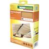 Windhager Vela Parasole per tendicorda, Protezione Solare, pergola o Giardino d'inverno, 270 x 140 cm, Beige, 10876