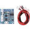 Hilitand Modulo di scheda amplificatore Bluetooth mini modulo DC 5V 2A 4.2 Altoparlante stereo a circuito digitale Modulo a doppio canale digitale 5Wx2