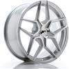 Japan Racing Un Cerchio in Lega Personalizzato JR JR34 18x8 ET20-42 5H Argento 5 Fori