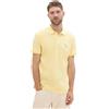 TOM TAILOR 1041837 Polo con Struttura ottomana, 34585-Giallo Chiaro, XXXL Uomo
