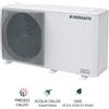 Pompa di calore MINI CHILLER 12 KW monoblocco aria/acqua per installazione esterna ROSSATO GAS R290 12.0 KW MONOFASE