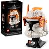 LEGO Star Wars Clone Commander Cody Helmet 75350 - Set da costruzione da collezione con dettagli autentici, modello da esposizione per ufficio per adulti, collezione The Clone Wars memorabilia e idea