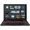 ASUS Notebook TUF Gaming A16 FA608WV-RL030W AMD Ryzen AI 9 HX 370 32GB NVIDIA GeForce RTX 4060 SSD 1TB 16'' WUXGA Win11