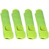 Generic 4 Pezzi Protezione per Le Gambe per Stivali da Cavallo Accessori per L'equitazione Coprigambe Set per Avvolgere Le Gambe Equitazione Allenamento All'a, Verde Chiaro, m