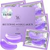 BLOOMORA Patch Occhi con al Retinolo e Collagene (30 paia) | Maschera Occhi con Niacinamide e Acido ialuronico | Patch Occhiaie e Borse | Eye Patch - Maschera Occhiaie | Maschera Contorno Occhi