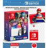 Nintendo Console Nintendo Switch OLED White + Mario Kart 8 Deluxe + 12 Mesi Online Gratis