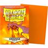 Cartemagic Dragon Shield bustine protettive Orange Matte 100 pezzi