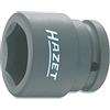 Hazet 1000S-34 Inserto Chiave a Bussola per Avvitatori ad Impulso Esagonale, Nero, Attacco Quadro, Cavo, 20 mm 3/4 di Pollice