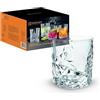 Nachtmann Set di 4 bicchieri da whisky, 356 ml, sculpture, 101968, cristallo trasparente