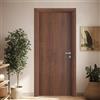 Leroy Merlin Porta tamburata battente Nut marrone L 70 x H 210 cm reversibile