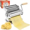 Imperia Ipasta Classica Macchina per la Pasta, Pasta Fresca in Acciaio, Sfogliatrice manuale con Manovella, per Lasagne, Tagliolini, Fettuccine, 100% Made in Italy